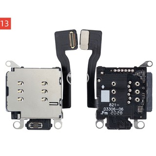 Combo ổ 2 sim + khay 2 sim cho ip 13