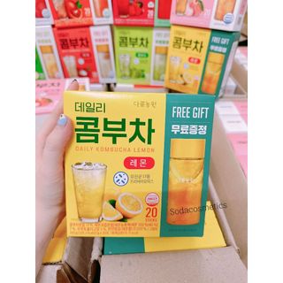 (TEM PHỤ CHÍNH HÃNG) Trà Trái Cây Kombucha Danongwon (Có bình)