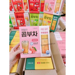 (TEM PHỤ CHÍNH HÃNG) Trà Trái Cây Kombucha Danongwon (Có bình)