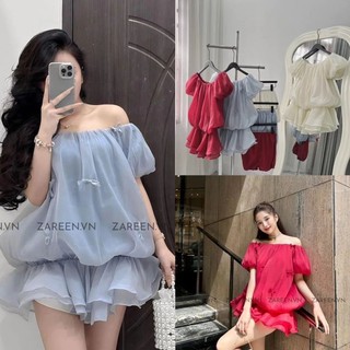 THANH LÝ ÁO ĐẦM BÍ NGÔ TRỄ VAI TAY PHỒNG