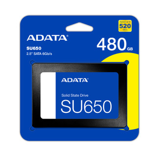 Ổ cứng SSD ADATA SU650 480GB SATA (Hàng Chính Hãng)