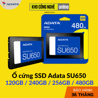 Ổ cứng ssd adata su650 480gb sata