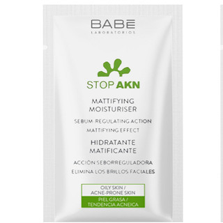(QUÀ TẶNG KHÔNG BÁN) Mẫu thử kem dưỡng BABÉ Stop AKN Mattifying Moisturiser kiềm dầu giảm mụn 2ml
