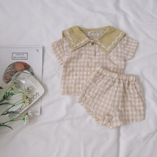 [Ảnh thật] Set thuỷ thủ Hàn Quốc cho bé trai, bé gái - AN.KID