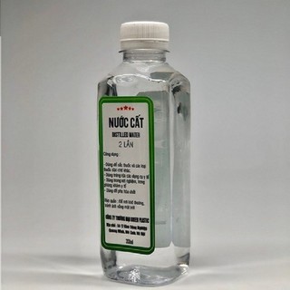 Nước Cất 2 Lần Tinh Khiết Chai 350ML
