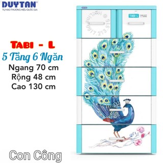🌱🚀 Tủ Nhựa Duy Tân TAbi-L Size Lớn Nhất - Ngang 70 * Rộng 48 * Cao 130cm 🚀🌱