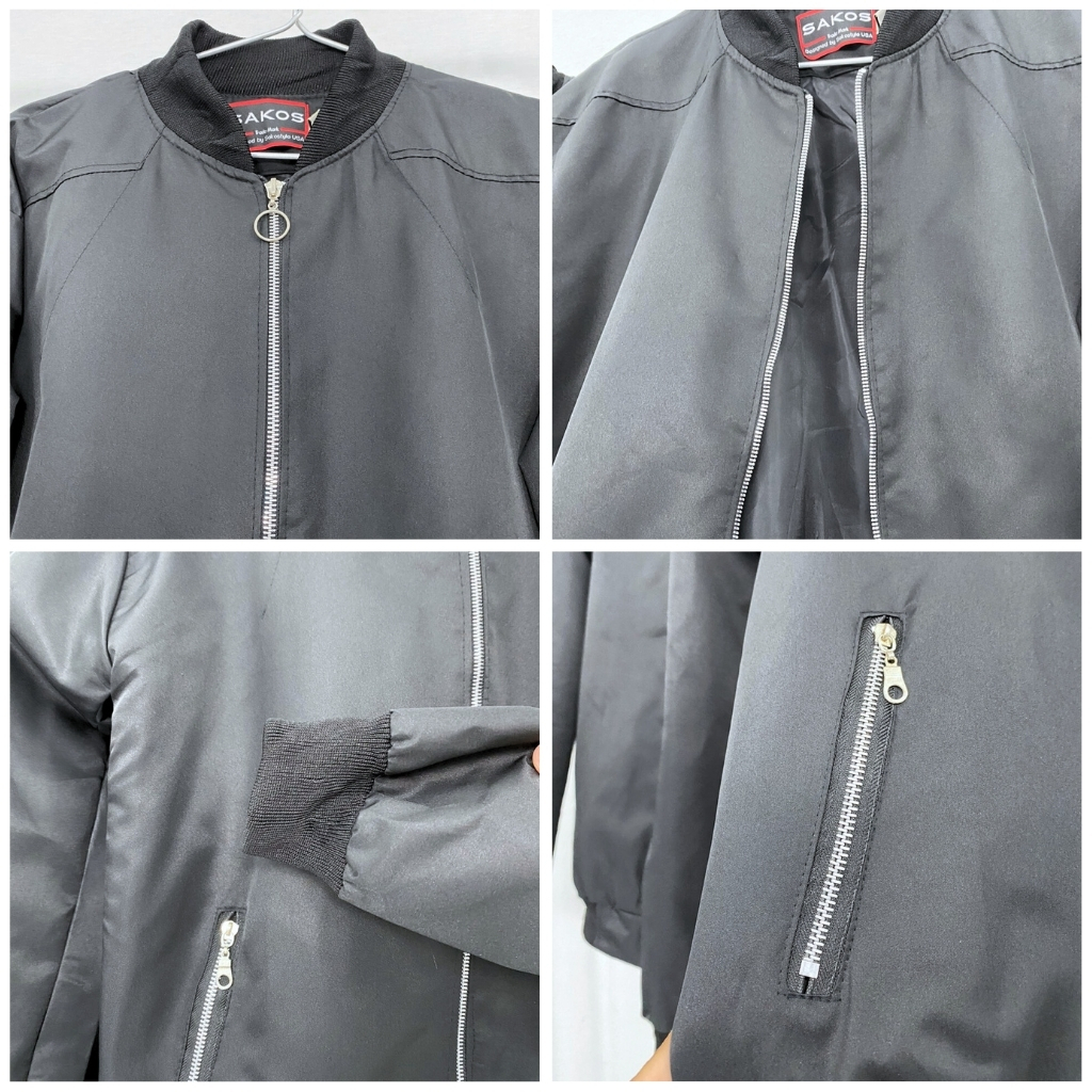 Áo khoác dù bomber nam form rộng 2 lớp chât liệu mero dày dặn, sản phẩm như video LEANDER OFFICIAL