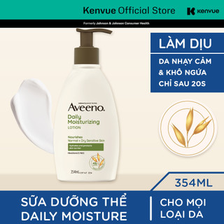Sữa dưỡng thể Aveeno giữ ẩm hàng ngày 354ml - 101016748