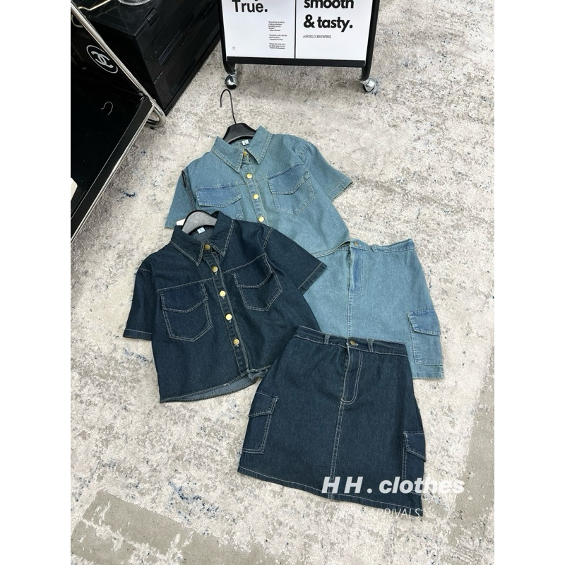 Set jeans bò siu đẹp