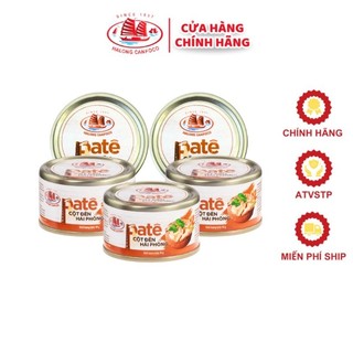 Combo 5 hộp pate cột đèn Hải Phòng 90g - Đồ Hộp Hạ Long
