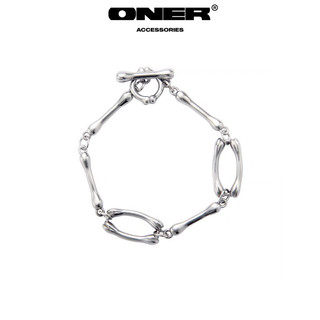 Vòng tay oner thép titan "bones bracelet"