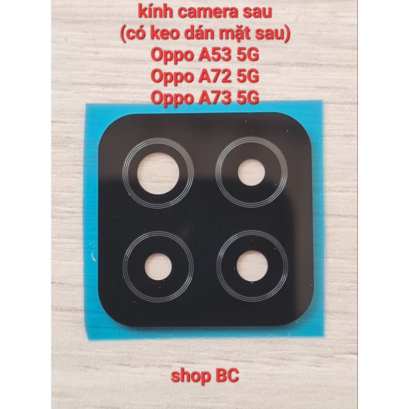 Kính camera sau Oppo A53 5G , Oppo A72 5G , Oppo A73 5G
