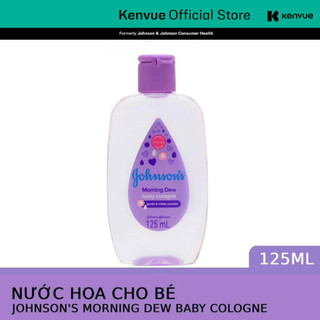 GIFT_Nước Hoa Cho Bé Johnson's Baby Cologne Hương Ban Mai Morning Dew Baby Cologne 125ml