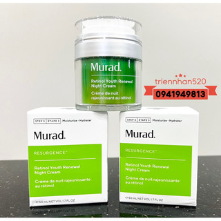 Kem dưỡng ban đêm hồi sinh làn da lão hóa Murad RETINOL YOUTH RENEWAL NIGHT CREAM