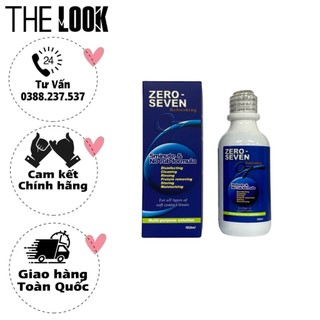 Nước Ngâm Bảo Quản The Look Pro ZERO SEVEN dành cho Kính Áp Tròng 160ml