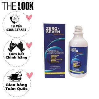 Nước Ngâm Bảo Quản The Look Pro ZERO SEVEN dành cho Kính Áp Tròng 360ml