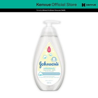  Sữa tắm gội toàn thân mềm mịn Johnson's Cottontouch Top-To-Toe Bath 500ml