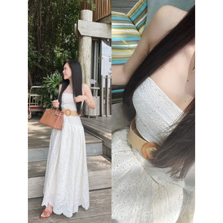 Đầm Ren Cup Belt Chouchou