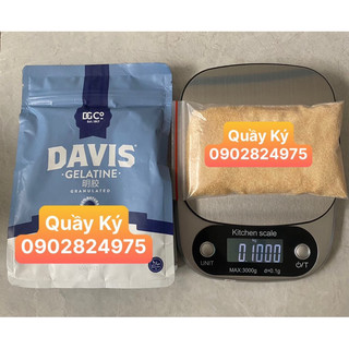 Bột làm bánh davis gelatine 100gr - 200gr - 500gr