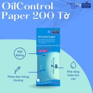 Giấy Thấm Dầu Mayan Oil Control Paper