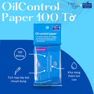 Giấy Thấm Dầu Mayan Oil Control Paper