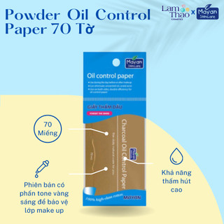 Giấy Thấm Dầu Mayan Oil Control Paper