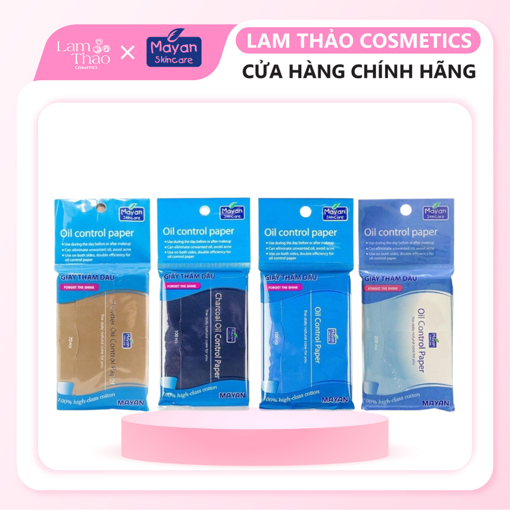 Giấy Thấm Dầu Mayan Oil Control Paper