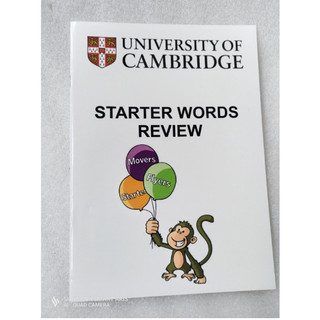 Writing Starters, Movers, Flyers World Review cho bé