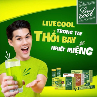 Bột sủi thanh nhiệt Livecool - Thanh nhiệt, mát gan, giải độc,