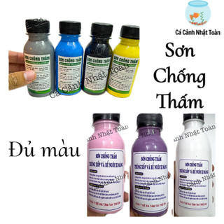 Sơn chống thấm cho thùng xốp để nuôi cá cảnh