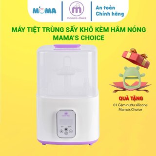 Máy tiệt trùng sấy khô kèm hâm nóng bình sữa mama's choice | khử trùng phụ kiện, sấy khô khép kín, hâm nóng nước và sữa