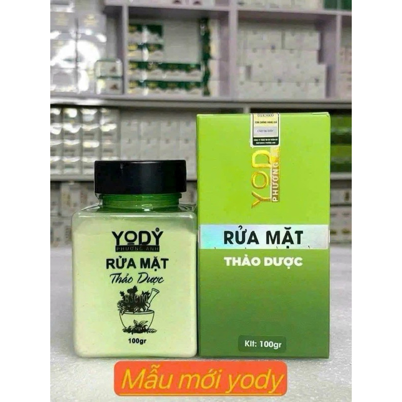bột rửa mặt yody phương anh