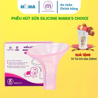 Phễu hút sữa silicon Mama's Choice chính hãng - Tương thích vớimáy hút sữa Medela,Spectra,Avent,Unimom,Rozabi,Cimilre