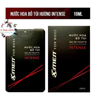 Nước hoa bỏ túi Xmen for Boss Intense /Motion-18ml với 250 lần xịt