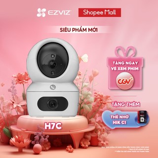  Camera WIFI EZVIZ H7C 4MP & 4MP Ống kính kép liên kết thông minh, Quay quét toàn diện, Đàm thoại 2 chiều