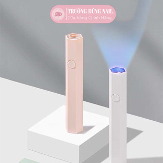 Đèn hơ móng mini 1 ngón tích điện, Máy hơ gel nail 1 bóng - TruongDungNail