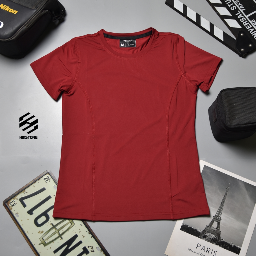 Áo thun thể thao nữ tập gym yoga mã [GY02] chất thun lạnh chính phẩm thấm hút mồ hôi, thoải mái vận động | BigBuy360 - bigbuy360.vn