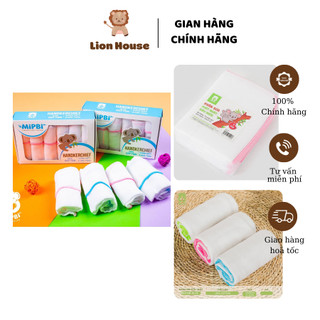 Khăn Sữa,Khăn Xô Mipbi Xuất Nhật 100% Cotton Tự Nhiên
