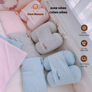 Bộ gối chặn bông cho bé sơ sinh uala & rogo