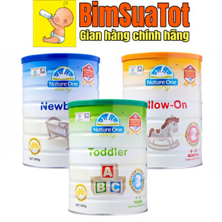 Sữa bột nature one số 1, số 2, số 3 900g cho bé