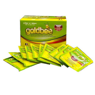 Cốm vi sinh goldbee hỗ trợ giúp bổ sung 1 số men vi sinh, vitamin, canxi, l-lysine và kẽm, sắt