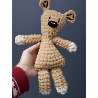 Gấu bông teddy bear bằng len handmade[ẢNH THẬT]