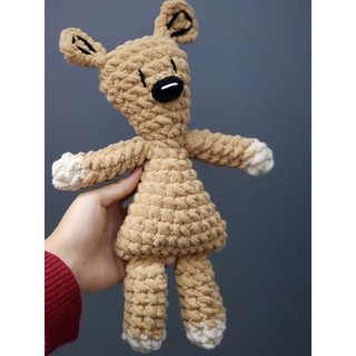 Gấu bông teddy bear bằng len handmade[ẢNH THẬT]