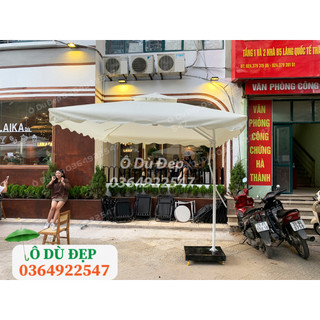 Ô Dù Che Nắng Lệch Tâm 2m5x2m5( Đã kèm chân đế chưa bê tông)