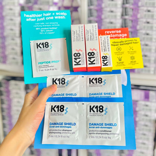 [Set 6 món] Siêu phẩm dưỡng phục hồi tóc K18 Biomimetic Hairscience Leave-In Molecular Repair Hair Mask