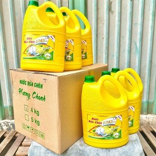 Một can nước rửa chén ABAY 4kg