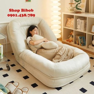 Ghế sofa bệt lười cao cấp, ghế ngồi bệt tựa lưng ,ghế sofa giường gấp gọn