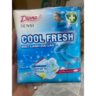Bvs diana sensi cool fresh siêu 8m/ 1 gói
