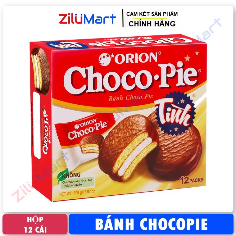 Bánh Choco-pie (hộp 12 cái) loại 396g