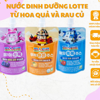 Nước Dinh Dưỡng Lotte Hàn Quốc Từ Hoa Quả Organic Giúp Bé Phát Triển Chiều